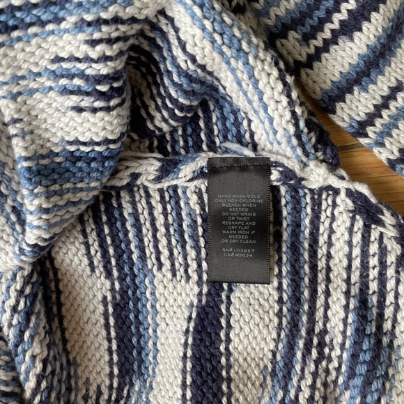 MARC by MARC JACOBS Blue Knit Cotton Double Sided Cardigan. Size XS. - Picture 4 of 4